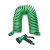 7.5M/15M/30M Garden Water Hose Retractable Coil Magic Flexible Car Cleaning Spring Pipe Plastic Hose Plant Watering With Spray Guns ABS+EVA