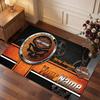 Tappeto in Velluto di Cristallo Personalizzato Harley-Davidson, Tappeto Morbido Antiscivolo con Testo Nome Personalizzato per Soggiorno Camera da Letto
