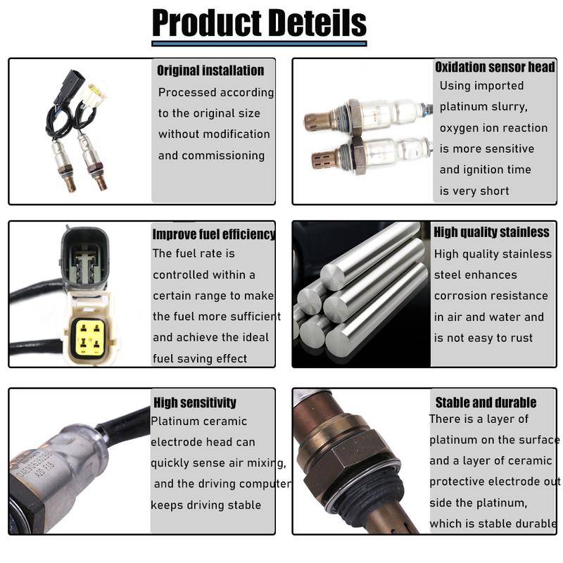 Up&Downstream Oxygen O2 Sensor For Chrysler 200 Fiat Jeep Cherokee Renegade 2.4L 2015 2016 2017 2018  68195741AA 5149180AA