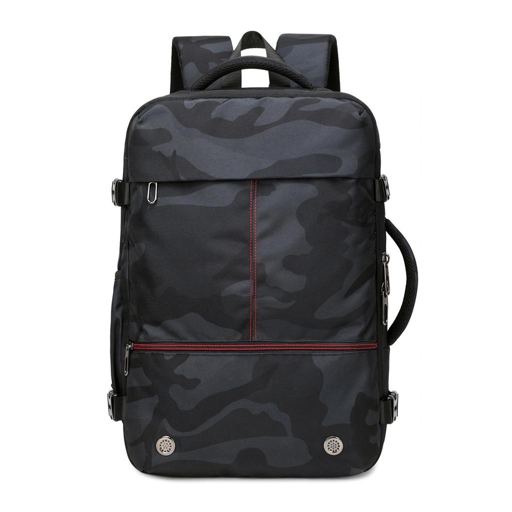 Large-Capacity Expandable Business Travel Backpack for 17.3 Inch Laptop