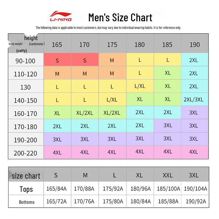 Li-Ning Men's Classic Pullover Crewneck Sweatshirt VE41