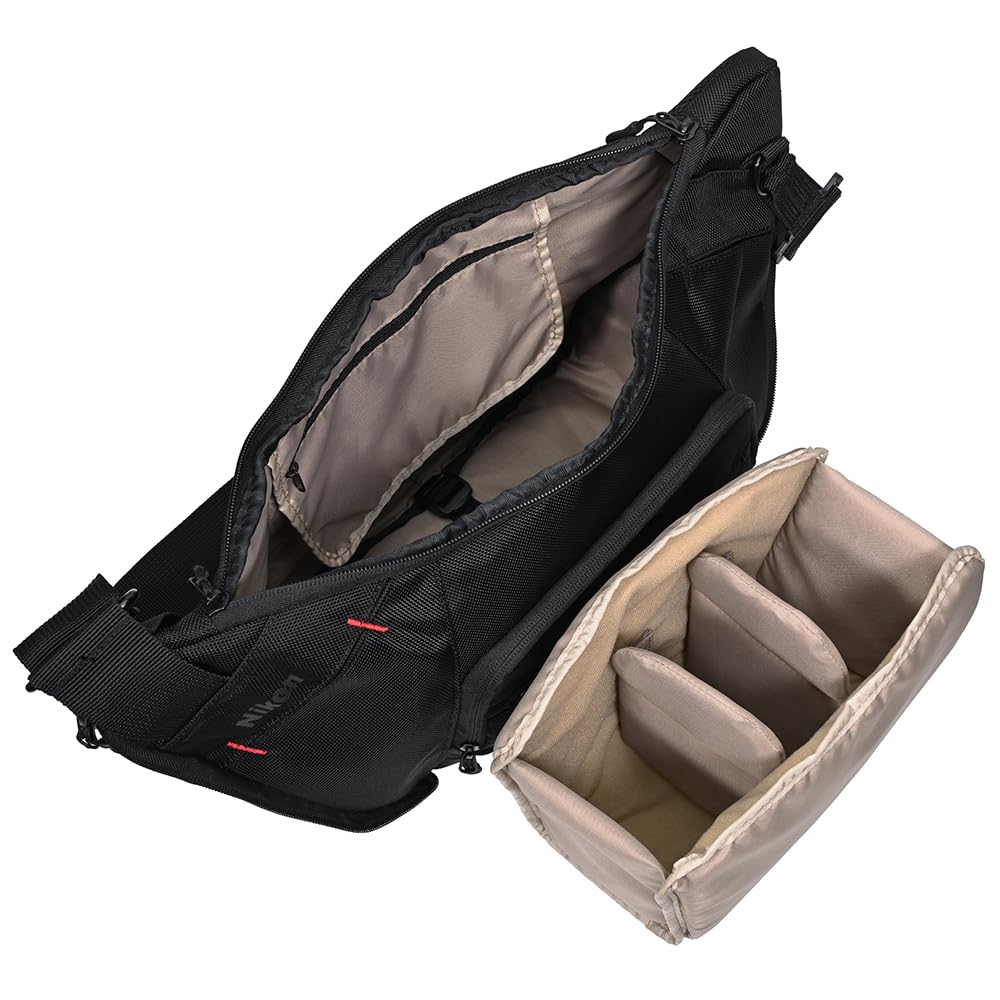 Nikon FLX SG2BK Kamera FLX Sling-Tasche Schwarze Tasche, 2,