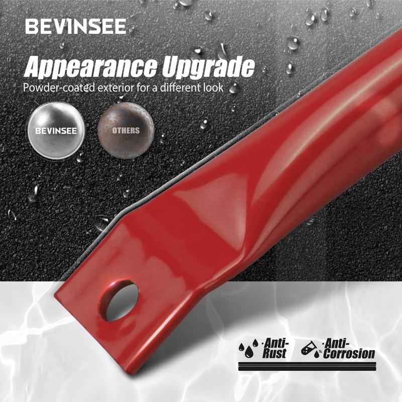 Bare de ranforsare în V din oțel pentru grila frontală, suporturi pentru rinichi pentru BMW E90 E91 E92 E93 323i 325i 328i 330i 335i 2006-2013, Accesorii Auto