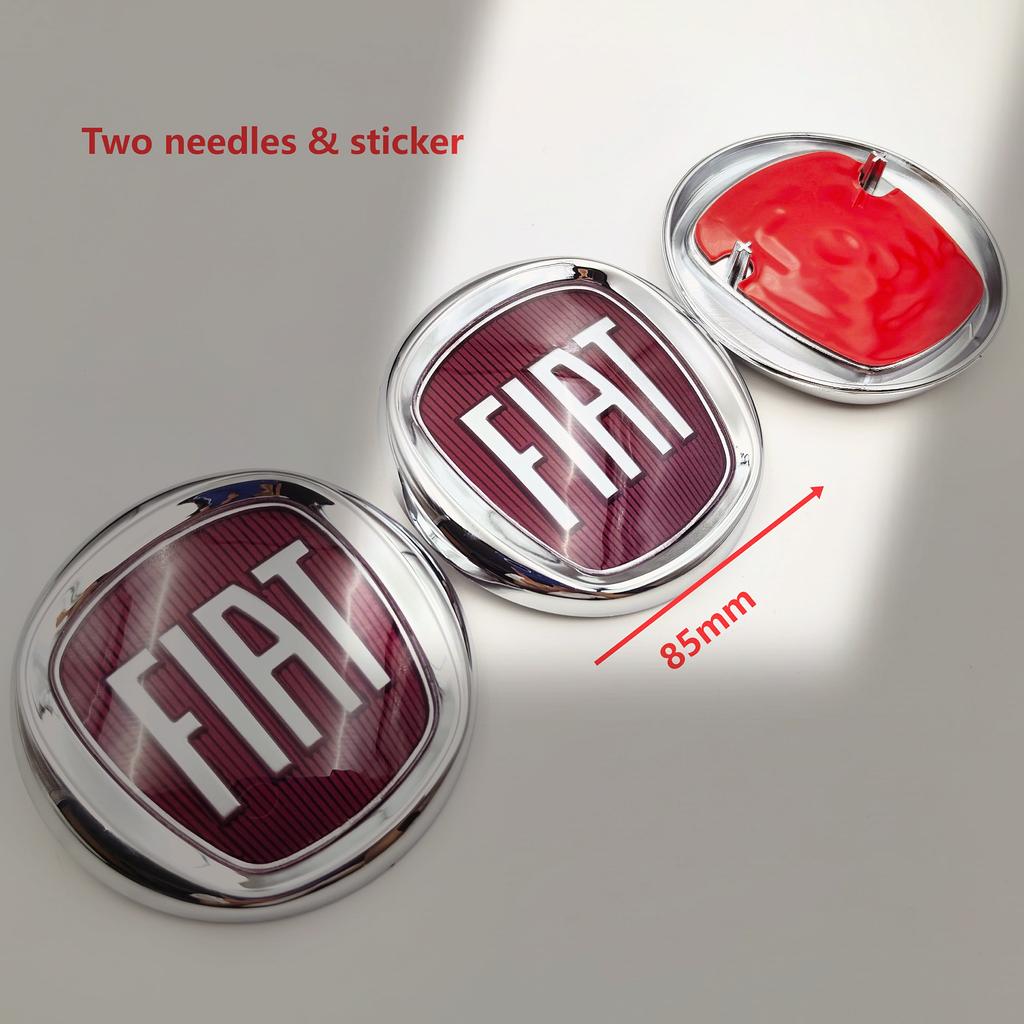 1 STK FIAT Emblem Auto Frontgrill Hinterer Stoßfänger Heckklappe Kofferraum Emblem 63mm 85mm 90mm 95mm 100mm 120mm 9cm 12cm 8.5cm 9.5cm 10cm