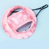 Summer Pet Baseball Cap with Ear Holes Adjustable Dyed Comfortable Dog Hat for Small Medium Dogs Outdoor Activities Home Use