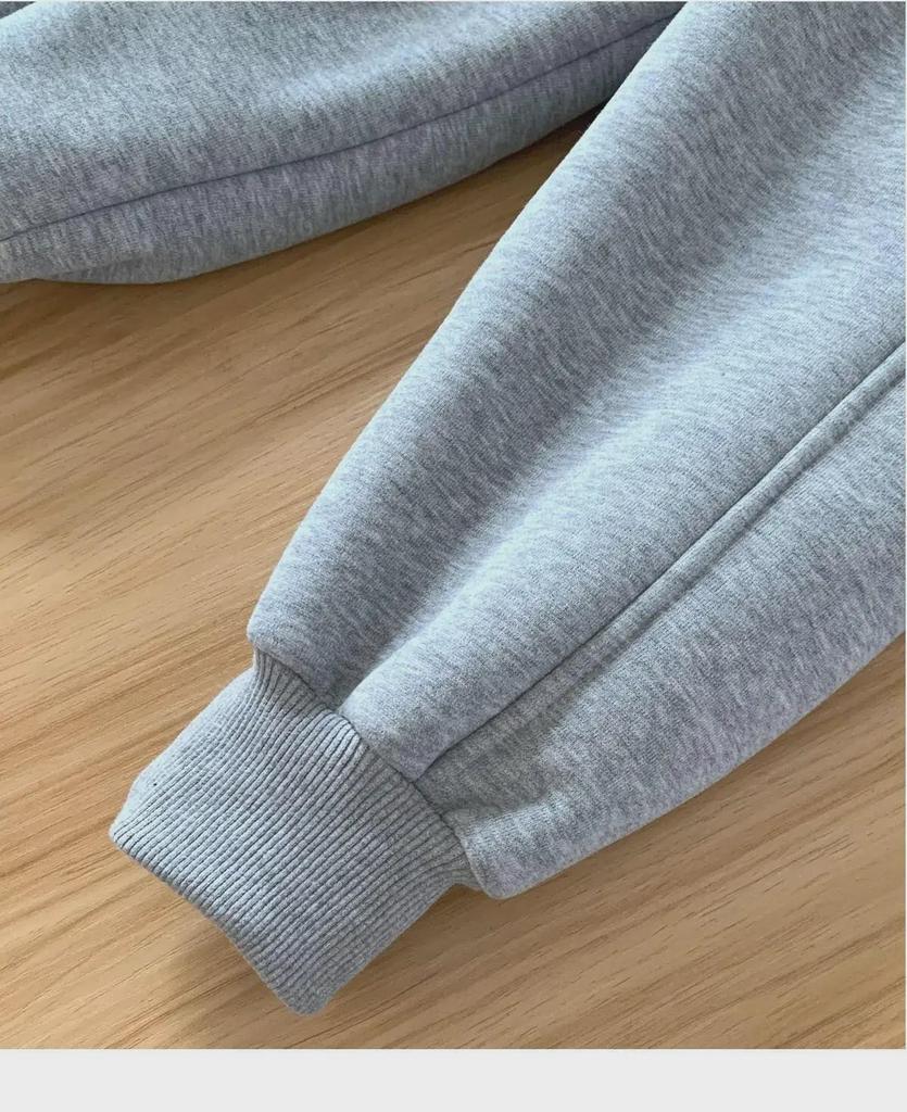 Boys' Thickened Velvet Fleece Sweatpants - Autumn/Winter Sports Pants