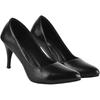 Shoetopia Stylish Embellished Black Pumps For Women & Girls /Eu38