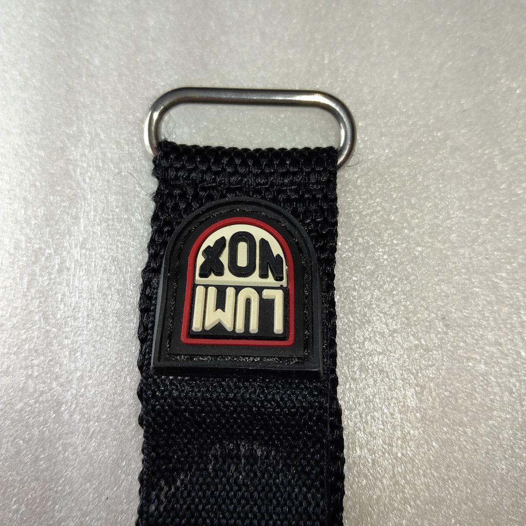 Used Luminox genuine product black nylon belt