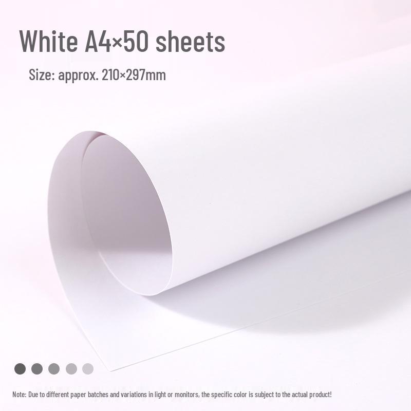 Macaron barevný karton A3/A4 4K/8K Origami papír pro studenty a pop-up knihy