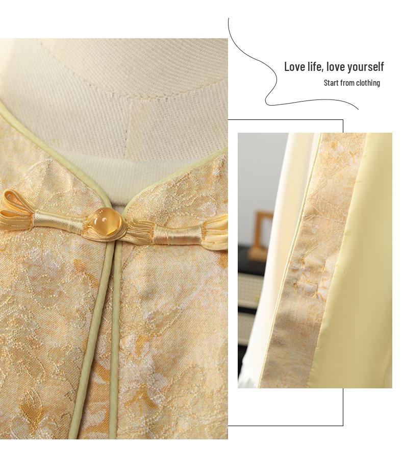 2026 Retro Jacquard Frog Button Vest for Middle-Aged Women - High-End National Style