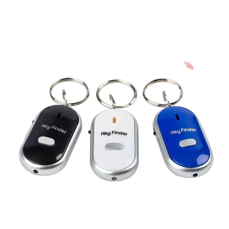 1Pcs Anti-Lost Key Finder Sound Control Flashing Beeping Alarm Keychain Locator for Seniors Home Travel Use