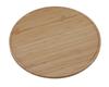 Captain Stag Bamboo Cutting Stackable Round 32cm Outer Diameter X Natural Board, Plate, 1.5cm Thick, TAKE-WARE UP-2698,