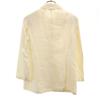 MAX MARA Made in Italy 100% linen Shirt jacket 38 Yellow Women Used
