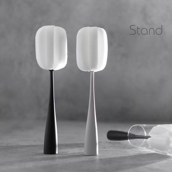 2 ks Kuchyň Sklenice na víno Láhev Káva Čaj Skleněný hrnek Houbička Kartáč Čisticí nástroj Výprodej Zboží