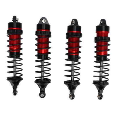4pcs 115mm RC Shock Absorber Aluminum Alloy High Elasticity RC Car Shock Absorber for Arrma for Traxxas for Losi 1:10