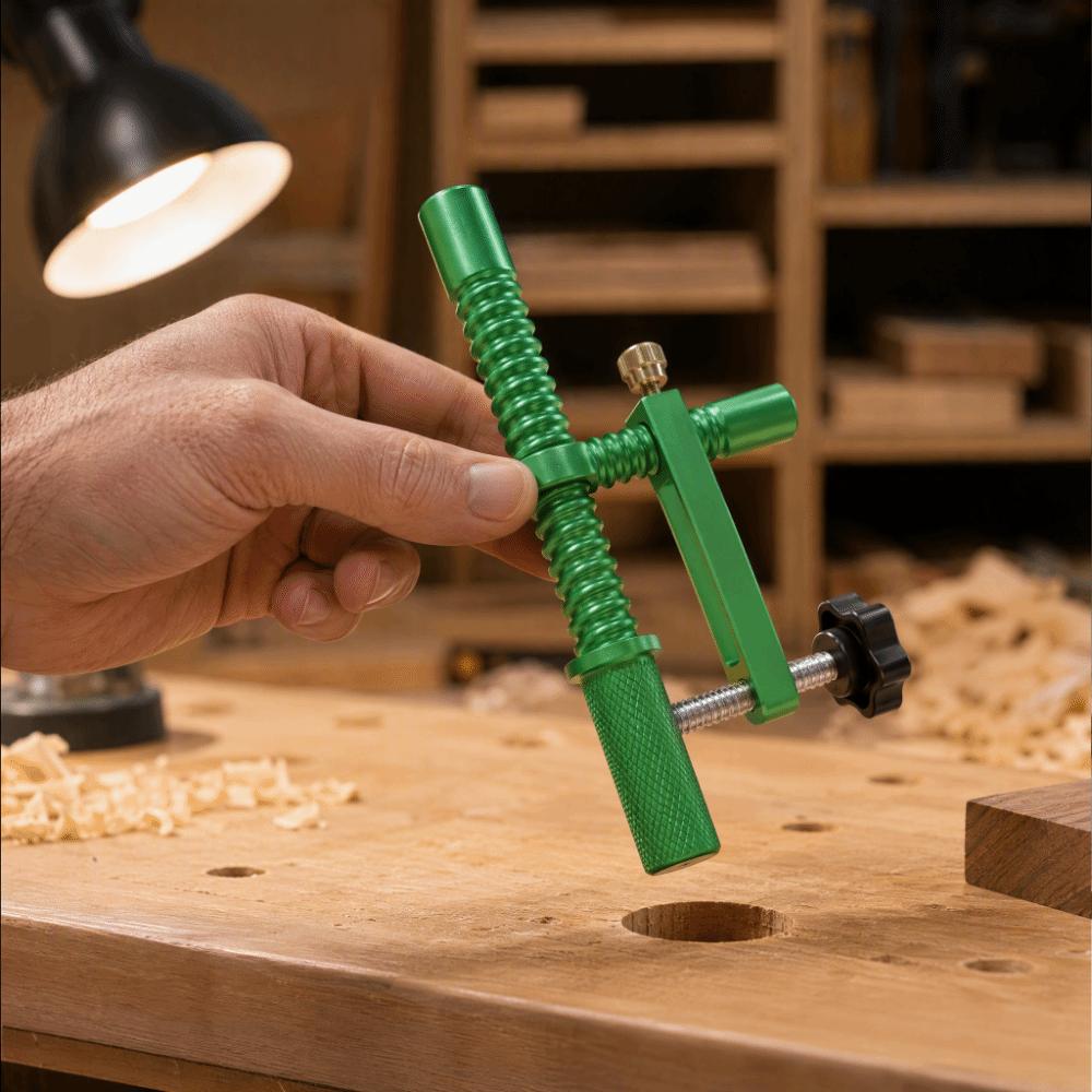 Aluminum Alloy Bench Dog Clamp 60mm Clamping Range Adjustable Table Clamp Woodworking Projects