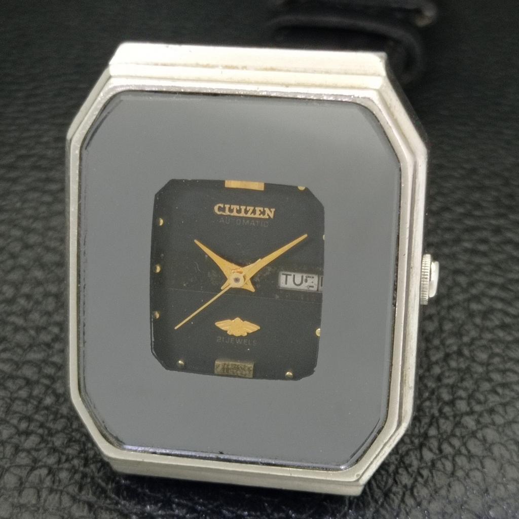 AUTOMATIC VINTAGE CITIZEN 6650A JAPAN BOY ORIGINAL DIAL WATCH a700351-5