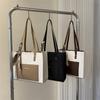 Portable Single Shoulder Armpit Large Capacity New Trendy Student Bag Foreign Style Square Korean Style Fashion Women's Bag Tote Bag