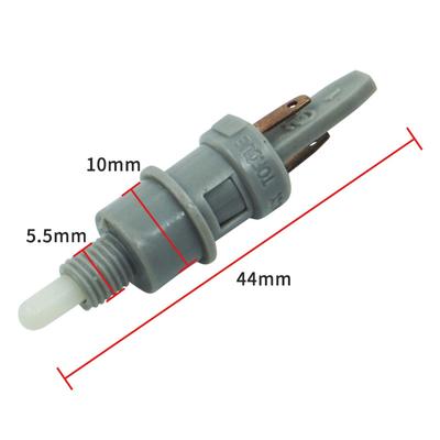 5 PIEZAS 6 mm Interruptor Universal de Luz de Freno y Embrague de Motocicleta Luz Delantera Trasera Freno Trasero