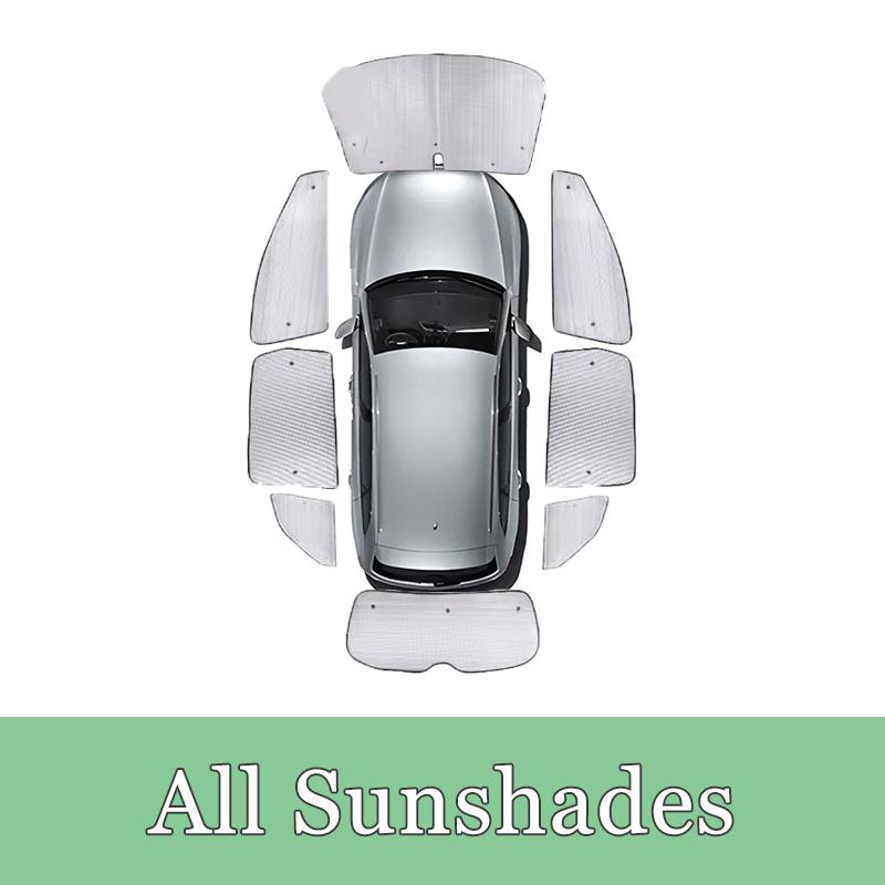 Für Zeekr 7X Zubehör CX1E 2024 2025 2026 Outdoor-Sonnenschutz Jalousien Sonnenschutzblenden Sonnenschutz Visier Schützen die Privatsphäre Anti-UV Autozubehör