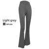 Women's Black Shark High-Waist Elastic Flared Pants
