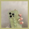 Cute Love Heart 3d Meteorite Pattern Transparent Shockproof Phone Case For Iphone 14 11 12 13 Pro Max Clear Soft Back Cover Case
