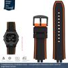 For Casio Series GBD-200 GBD-200-1 GBD-200UU/SM Black Warrior Waterproof Silicone Rubber Watch Strap Sports Watchband Bracelet