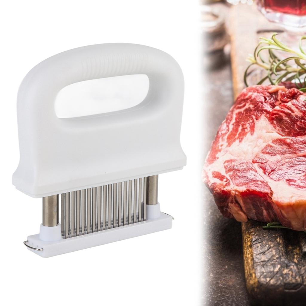 Domácnost 48?Nerezová ocel Jehla na maso Jehla na steak Nástroj na změkčování masa Kuchyň