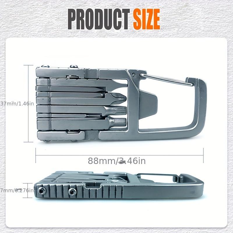 13 In 1 Multifunctional Batch Small Tool Stainless Steel Combination Tool Mobile Phone Holder Folding Outdoor Bottle Opener