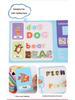Children's Educational Toy: Alphabet Matching Magnetic Puzzle Board with Uppercase & Lowercase Letters and Number Learning Cards