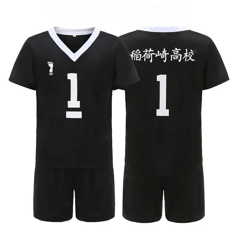Anime Haikkyu Cosplay Inarizaki High School Volleyball Uniform for Boys Miya Atsumu Miya Osamu Shinsuke Kita Cosplay Costume