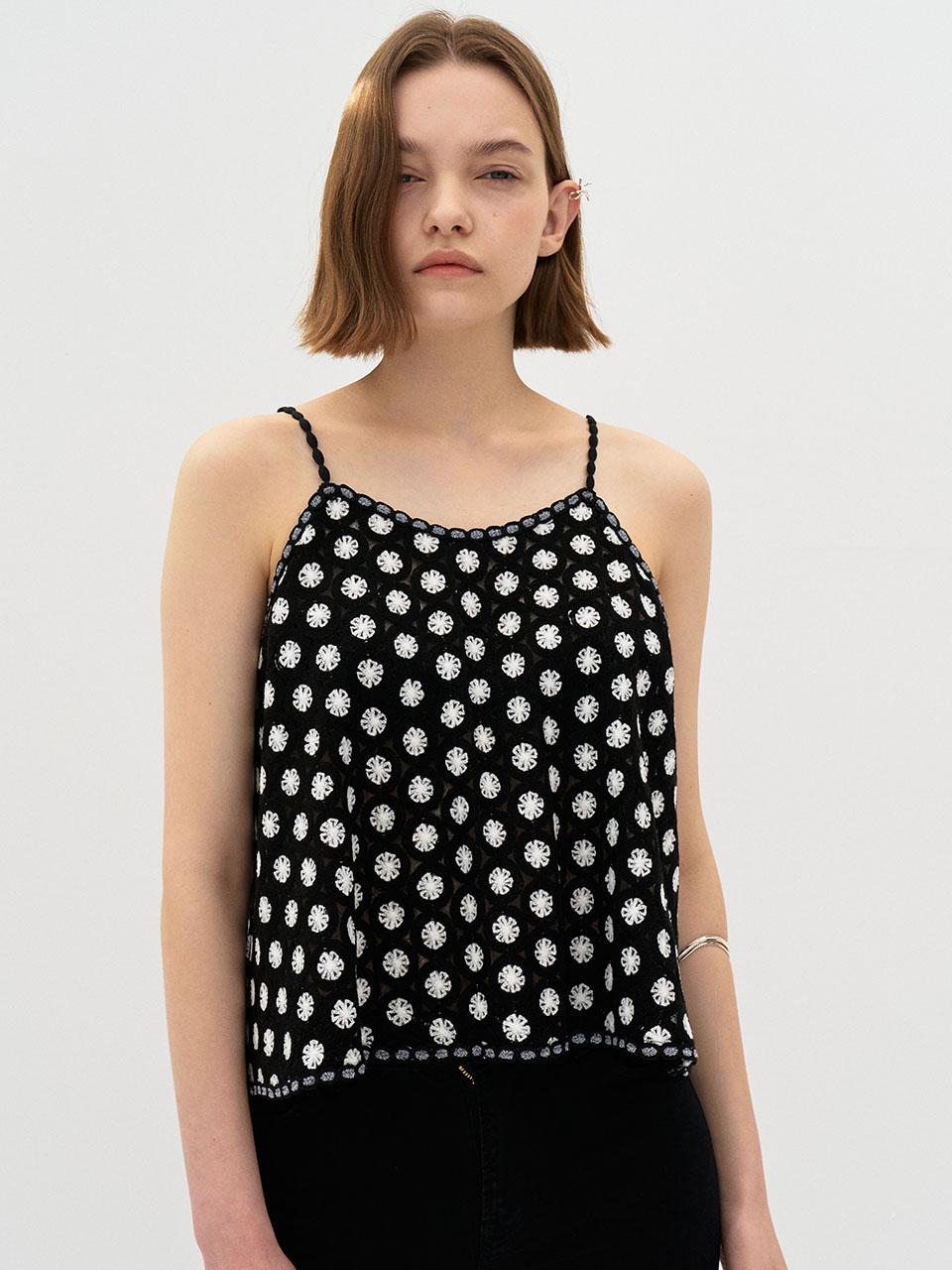 Ed Mang 5S Floral Crochet Bustier Top Free