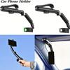 Anti-Shake Sun Visor Phone Holder Universal Navigation Holder Car Mobile Clip  Car Supplies