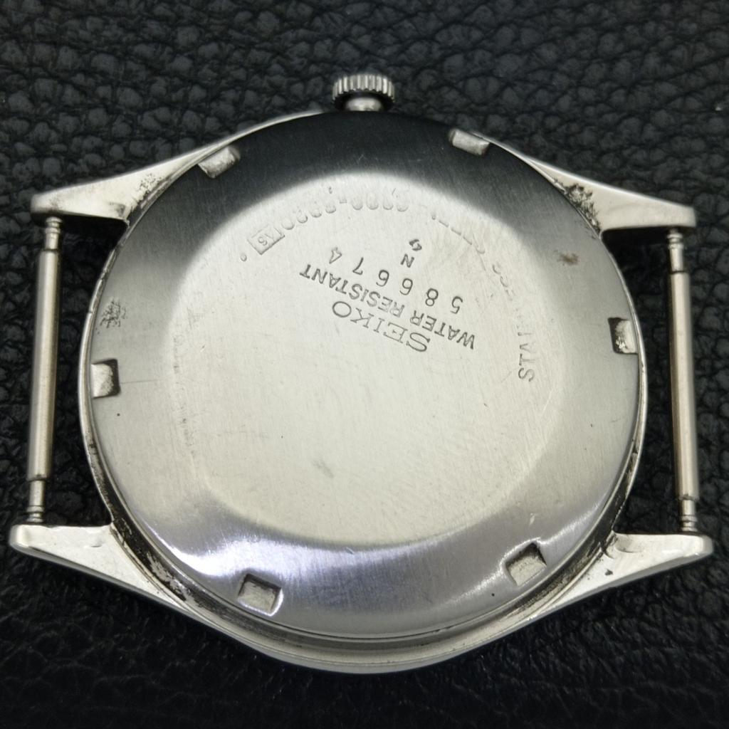 JAPAN VINTAGE SEIKO 5 AUTOMATIC 6309A MENS BLACK COLOR DIAL WATCH a701643-5 R206c-a701643