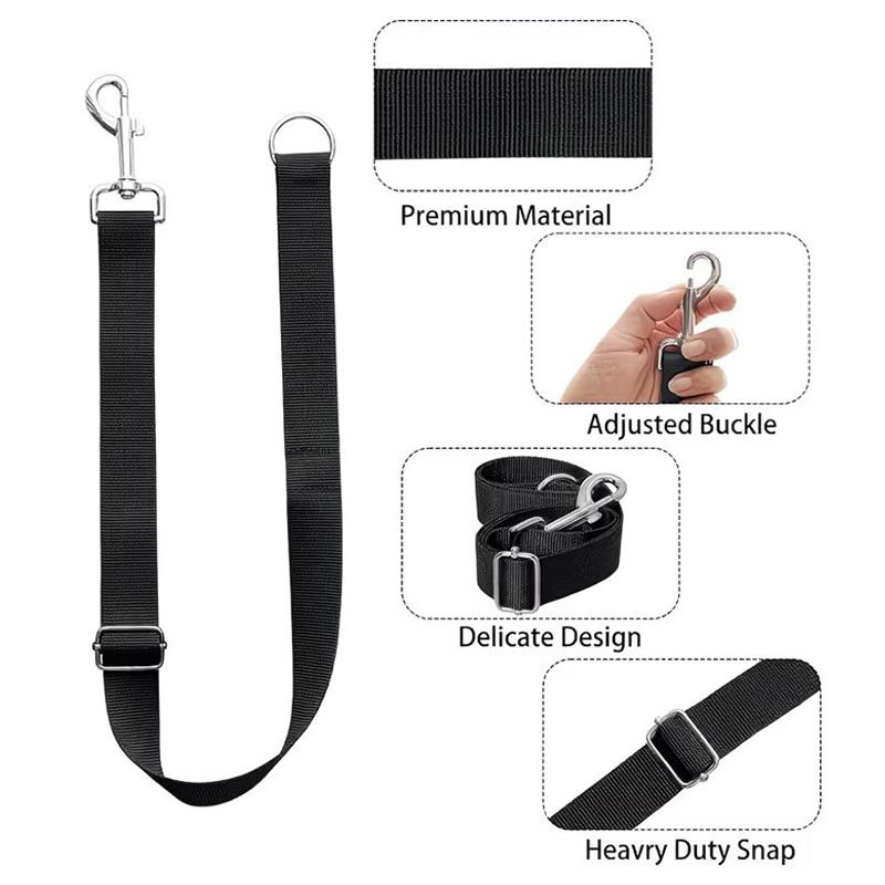 Pasture Gate Latch Simple Rope Buckle Latch with Long Door Latch Single loop Design for Easy Hooking on Farm Fence Gate