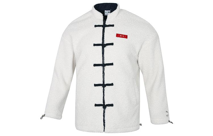 PUMA Velvet Jackets Men s White Stand Collar Moderate 534687-65 L