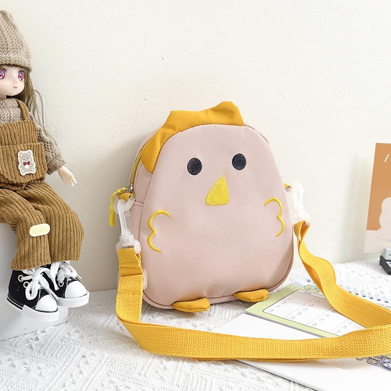 Cute Chick Cartoon Shoulder Bag For Kids Lightweight Mini Crossbody For Boys And Girls Daily Use