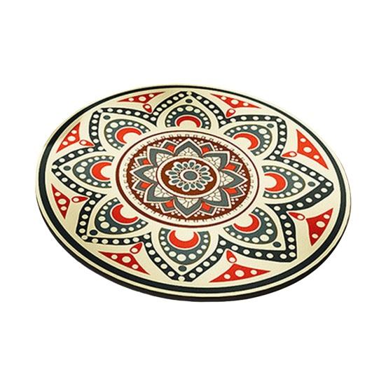 Absorberende underlegg for drinker Sklisikker isolasjonsmatte Ikke-vask gryteholder for salongbord Kjøkkenbar Varmebestandige dekkebrikker