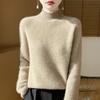Pull à col roulé en laine épaisse pour l'hiver pour femme 100 % tricoté Pull Tops MODERN NOUVEAU SAGA Pulls Femme
