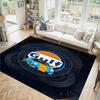 Gulf Design Crystal Velvet Carpet Cozy Non?Slip Printed Rug For Bedroom Living Room Entrance