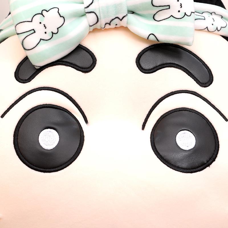 Crayon small new doll plush toy bathrobe small new doll large doll children accompany holiday gifts