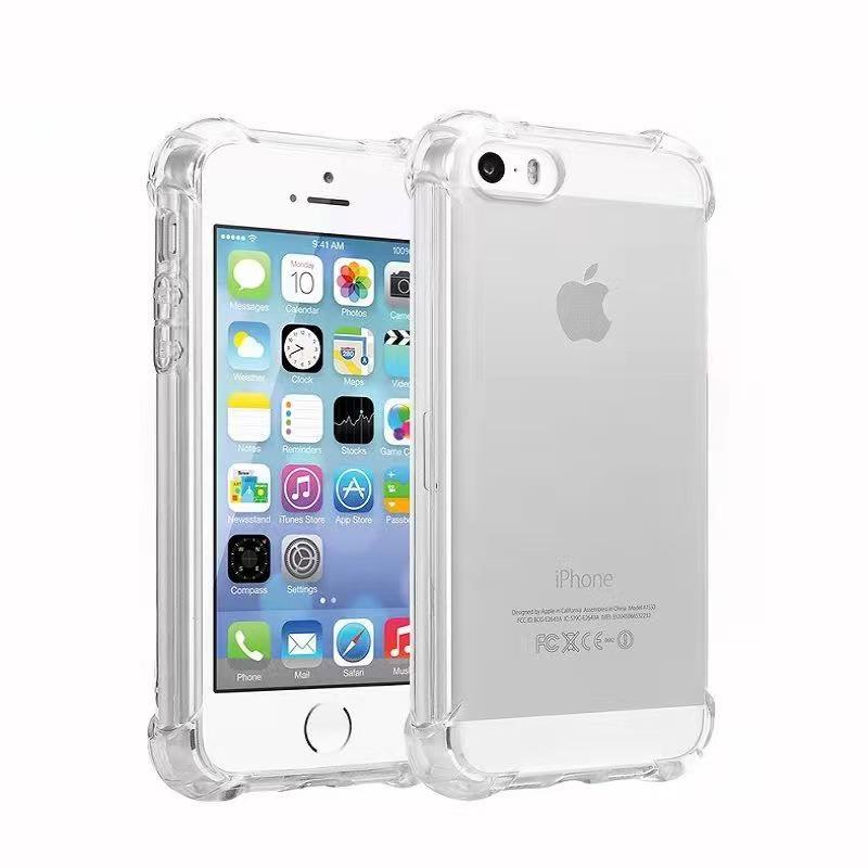 

iPhone 4/4s Transparent Shockproof Case: Full Edge Durable Protection with Airbag Design iPhone 4S