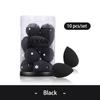 10 pcs/set Mini Beauty Egg Makeup Sponge Cosmetic Puff Dry Wet Makeup Sponge Puff Cushion Foundation Powder Make Up Accessories