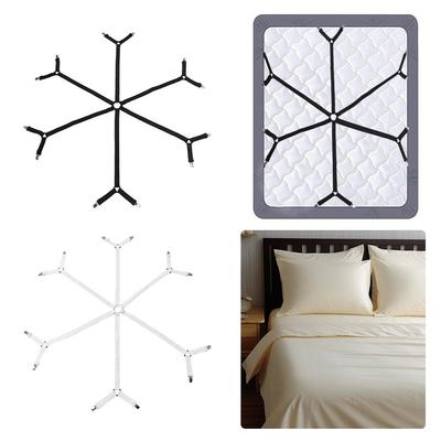 Non-Slip Bed Sheet Holder Nylon Fixing Strap Grippers Fasteners Cover Mattress Clip  Blankets