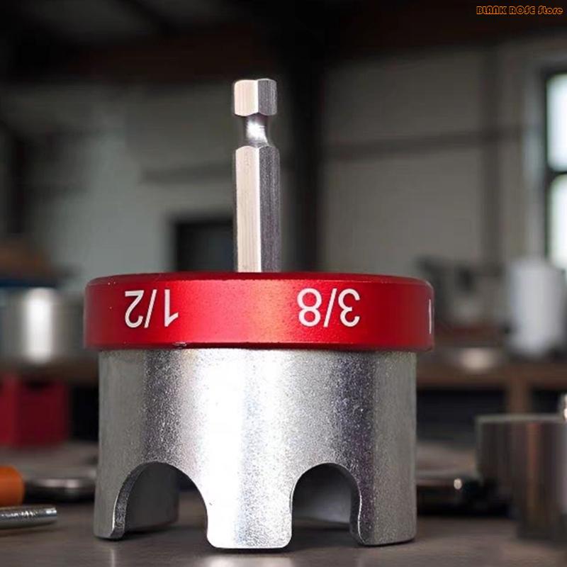 K1AE Metal Nut Drill for Fast Nut Bolt Removal Nut Remover Bolt Attachment