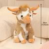 Treasuringu New Highland Cattle Stuffed Toys Highland Cow Plush Toy Soft Animals Fluffy Doll Birthday Gift For Kids
