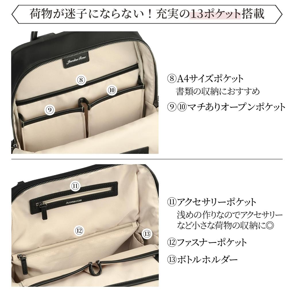 Jewel Narrows Freya Leichter Rucksack, 15L, Leicht, Passt für A4, 13,3-Zoll-PC, 2 Fächer, 16264, Greige