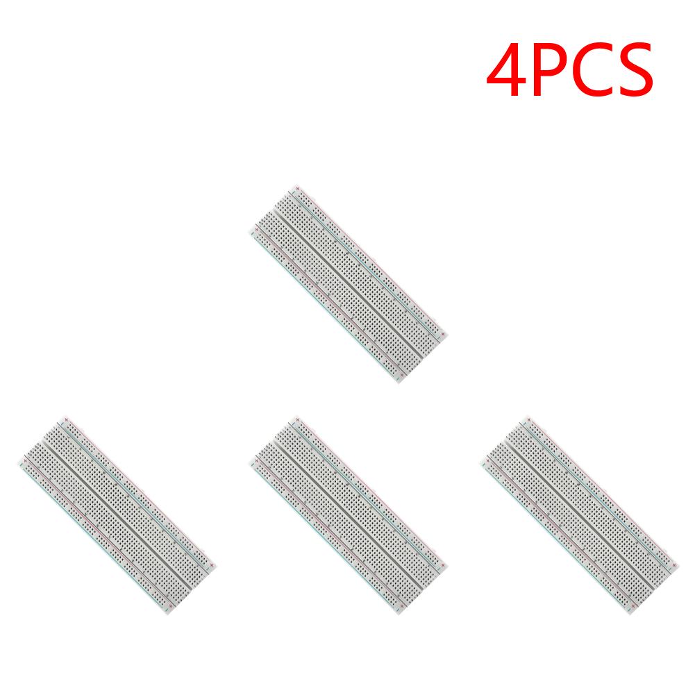 Breadboard 830 Punkte Hohlraumplatinen Lötlose Universelle Experimentierplatinen Verbindbar für Schaltungsaufbau und Inbetriebnahme