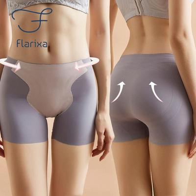 Mid Waisted Magic Compression Pants Women's Underwear Tummy Control Panties Waist Trainer Lingerie Girl's Cute Underpants Undies