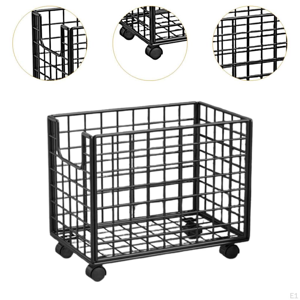 Labor Basket, Linen Basket On The Wheels, Multifunction Organizer of Modern Dirty